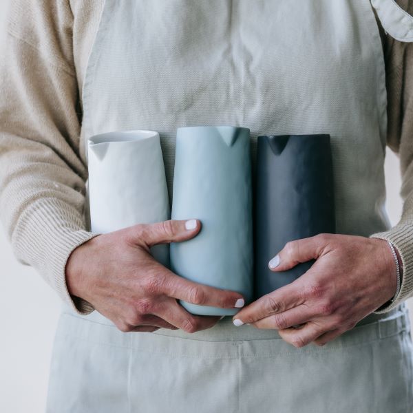 Flax Jug No Handle h19cm - White – Flax Ceramics