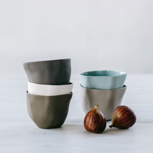 Flax Dip Bowl h9cm - White – Flax Ceramics