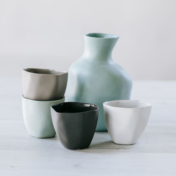 Flax Tea Cup h6cm - White – Flax Ceramics