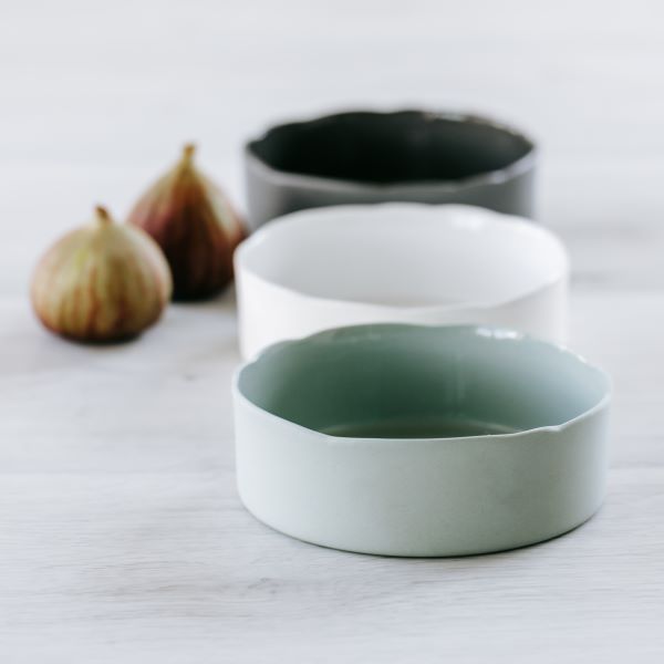 Flax Vue Bowl D12h4 Khaki – Flax Ceramics