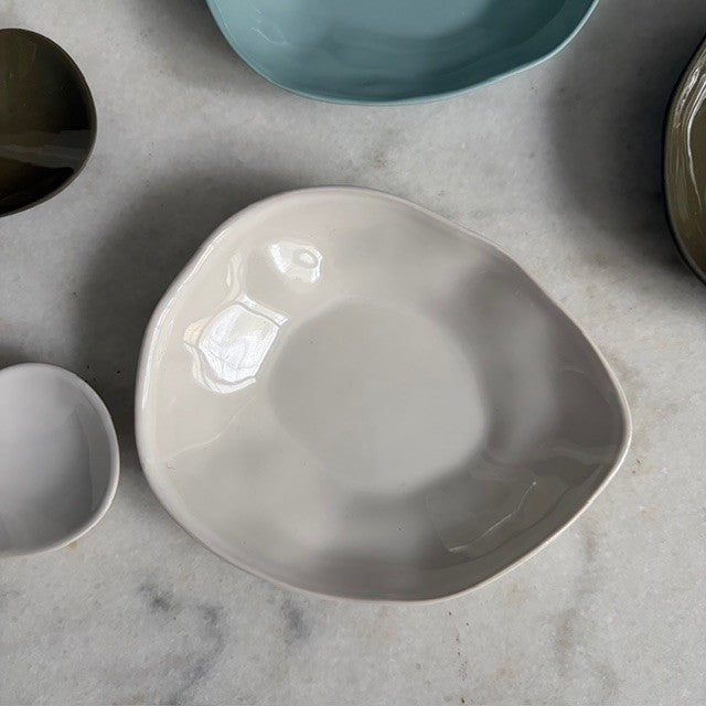 Flax Trinket Bowl White – Flax Ceramics