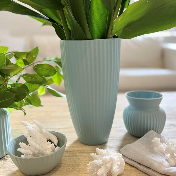 Flax Amity Vase h27cm - Duck Egg – Flax Ceramics
