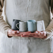 Load image into Gallery viewer, Flax Milk Jug h7cm Duck Egg
