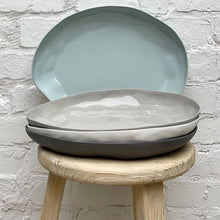 Load image into Gallery viewer, Flax Platter 38x28 - Duck Egg
