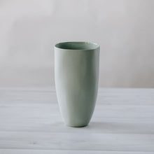 Load image into Gallery viewer, Flax Tall Vase h27cm - Duck Egg
