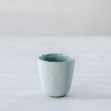 Load image into Gallery viewer, Flax Short Cup h7.5cm - Duck Egg

