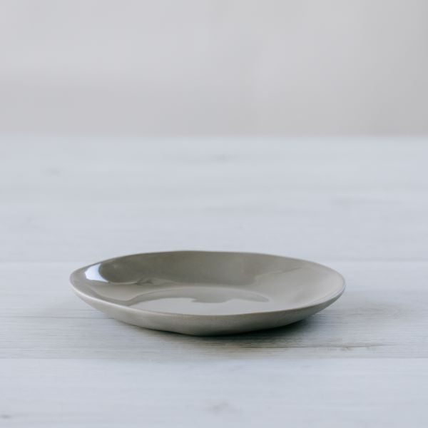 Flax Saucer d13cm - Grey