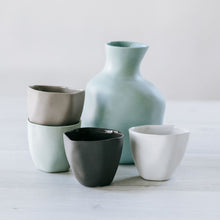Load image into Gallery viewer, Flax Tea Cup h5.5cm - Duck Egg
