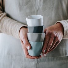 Load image into Gallery viewer, Flax Tea Cup h5.5cm - White
