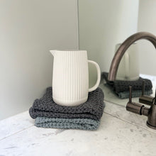 Load image into Gallery viewer, Flax Amity Jug h20cm - White
