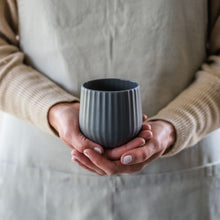 Load image into Gallery viewer, Flax Amity Cup h9cm - Charcoal
