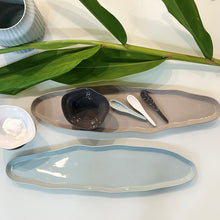 Load image into Gallery viewer, Flax Serve Tray Duck Egg

