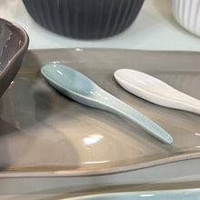 Load image into Gallery viewer, Flax Serve Spoon L10cm Duck Egg
