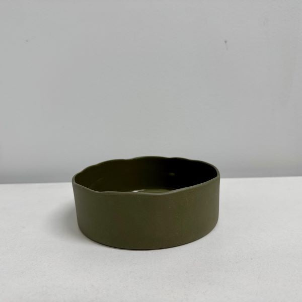 Flax Vue Bowl D12h4 Khaki