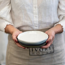 Load image into Gallery viewer, Flax Round Side Plate 17cm - Charcoal
