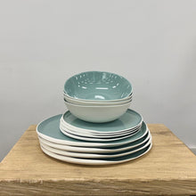 Load image into Gallery viewer, Flax ED 12 Piece Dinner Set - Duck Egg
