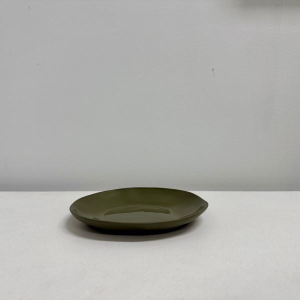 Flax Saucer d13cm - Khaki