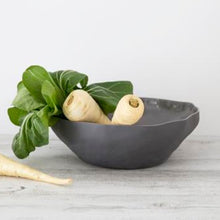 Load image into Gallery viewer, Flax Fruit Bowl d35cm - Charcoal
