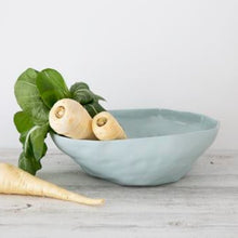 Load image into Gallery viewer, Flax Fruit Bowl d35cm - Duck Egg
