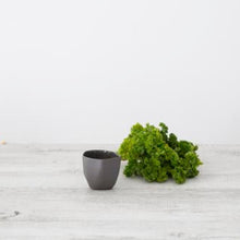 Load image into Gallery viewer, Flax Tea Cup h5.5cm - Charcoal
