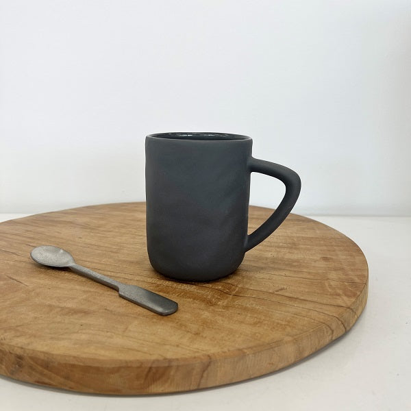 Flax Mug h10cm - Charcoal
