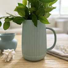 Load image into Gallery viewer, Flax Amity Jug h20cm- Duck Egg
