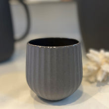 Load image into Gallery viewer, Flax Amity Cup h9cm - Charcoal

